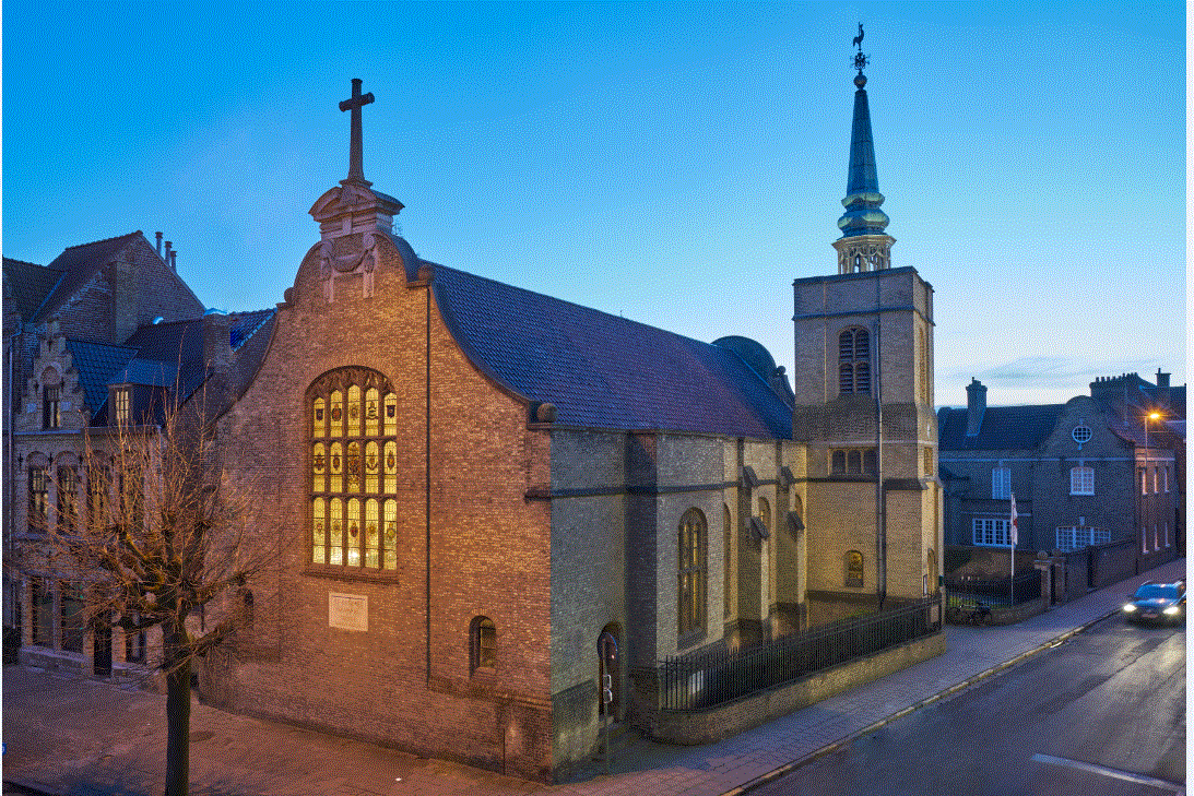 St George's Church Ypres - Church exterior